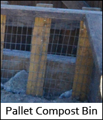 Pallet Compost Bin