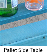 Pallet Side Table