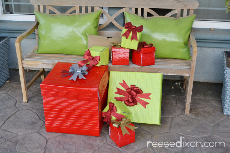 Christmas Crafts: Outdoor Gift Boxes - Reese Dixon